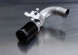 BMW M235I Performance Exhaust - Remus - Straight w/Carbon Insert Tail Pipe Set - Black Chrome - 2014